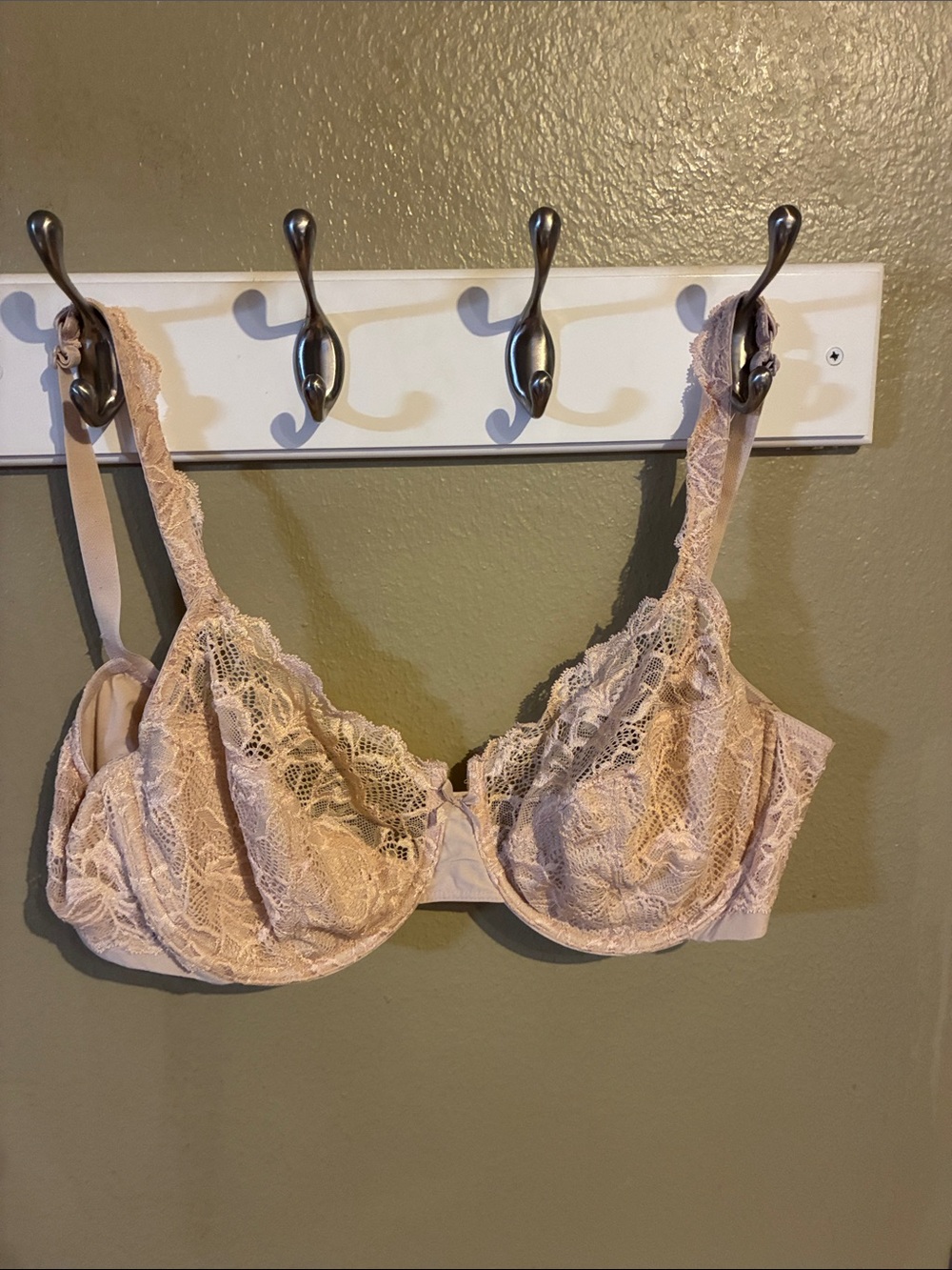 Bali Lace Underwire Bra - Blush
